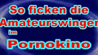 2 Swinger Couples at Adult Cinema