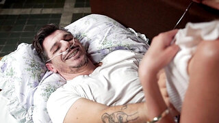 Denis Marti and Fibi Euro in a kinky fetish video