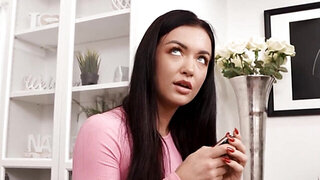 Remote controlled pleasures in a lesbian seduction movie