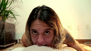 Stephani Moretti getting kinky with a toy and a cock