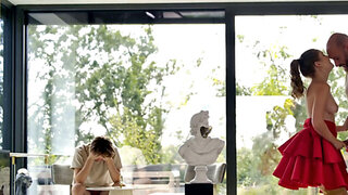 Cuckoldress with a wet pussy wants this daddy's big boner