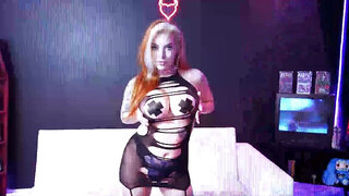 Goth baddie with huge boobs sucking and riding a man
