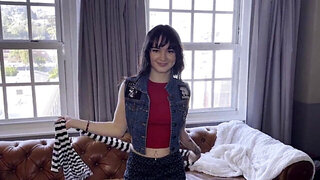 Adorable teen is going to get fucked by an older guy