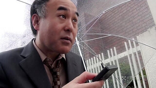 Old Guy Stops Time and Fucks Babes in Spa (Uncensored JAV)