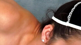 Kylie Rocket puts on a slutty maid costume to get fucked