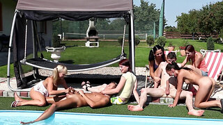 Two guys and five teens live out every man's sexual fantasy