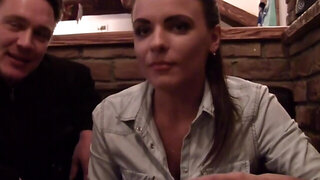 Silvia Jons is a very good girlfriend refusing money for sex