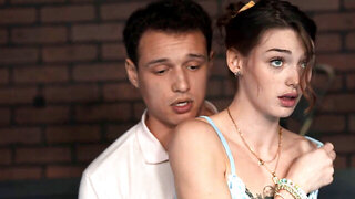 Shrooms Q gets her tight hole pounded in a taboo public vid