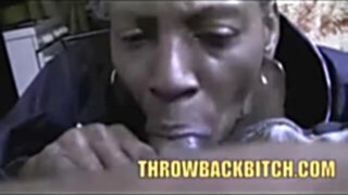 Granny takes teeth out get dark-hued thick cock stuck in mouth