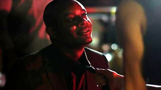 Two black studs are fucking hot waitress in an empty pub