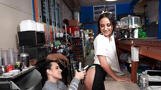 Hot women fucking in public to make their lust official