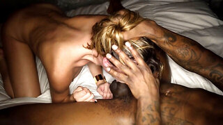 Ana Rose losing her mind when a big dick enters her