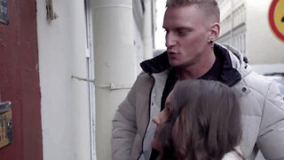 Petite teen used as a fuckdoll by her horny roommate