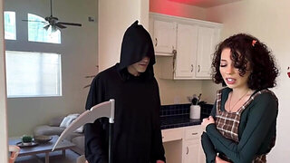 Fucked-up creeper banging the babysitter deeper