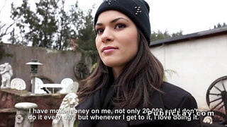 Picked up hottie banged for cash pov