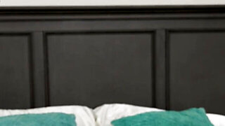 Stepmommy fucking alongside a horny teen stunner in FFM