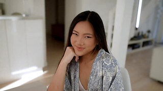 Pretty Asian babe is your loving GF, what do you do?