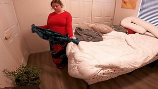 Fat old bitch getting fucked in POV to repeated orgasms