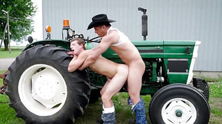 Compilation of farm boys having raw anal sex on camera