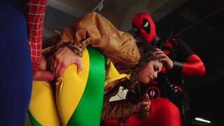 Derrick Pierce and Xander Corvus are banging Allie Haze