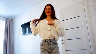 Mirari Hub is horny for his very large penis in POV