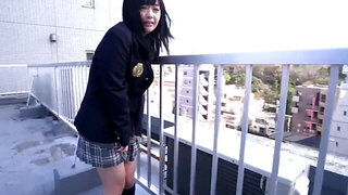 Yuu Tsujii is going to show her pink pussy and tease a lot