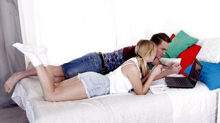 Blondie in white socks is going to take it harder than ever