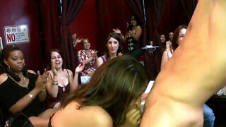 Wild CFNM party with the kinkiest male strippers