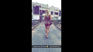 2Nd day in Cap d'Agde.getting off Flashing and Lovemaking