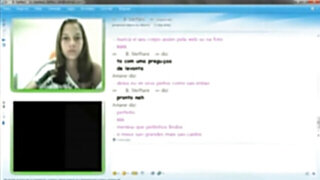 Novinha gostosa no MSN