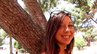 Dick goes deep inside a throat and also in an ass