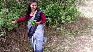 Indian couple going to the jungle and having sex