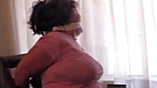 Elane Hershey PLUMPER Restrain Bondage Model trussed up - Part 1