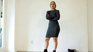 Horny hung HR agrees to hire the sluttiest hotties only