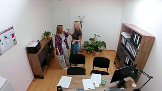 Two horny bitches are going to get nasty in POV