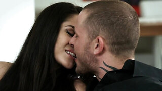 Lusty teen babes suck suck their boyfriend's big dicks dry