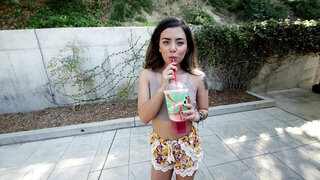 Always horny couple perform sexual action in variable places