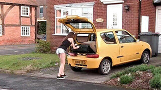 Vintage fuck movie with a hotter Euro teen who rides dick