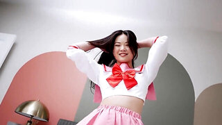 Lulu Chu dresses up very Sailor Moon-esque for this fuck