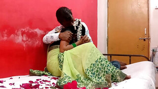 Indian woman and her husband are ready to have sex