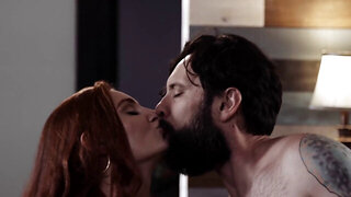 Sensational Lacy Lennon taking care of his meaty cock