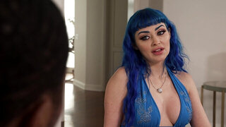 Jewelz Blu is eaten out and banged by a black stud