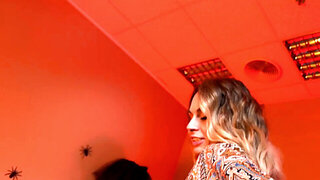 Intense banging in the room with Steve Q and Vanessa Leone