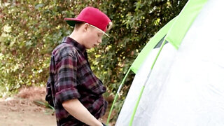 Sensational girls fuck before one lucky dude joins the fun