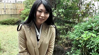 Fingering and fucking with a Japanese hoe who works hard