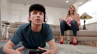 This is an adult scenario with a very freaky stepmom