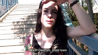 US tourist Anna De Ville gets banged in the best ways