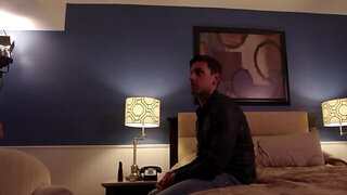 Pretty lass India Summer and her stud have sex in a hotel room