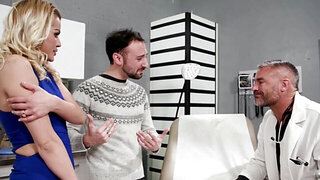 Cherry Kiss getting fucked by a stud in front of her man