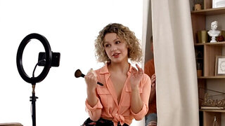 Licking the European blonde hottie and making her wet